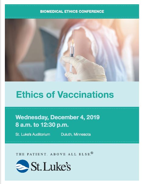 Biomedical Ethics Conference - Ethics of Vaccination