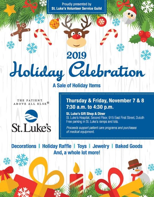 St. Luke’s Volunteer Service Guild Presents 2019 Holiday Sale and Raffle